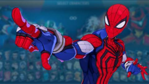 Spider-Man is looking exceptionally strong in Marvel Tōkon: Fighting Souls