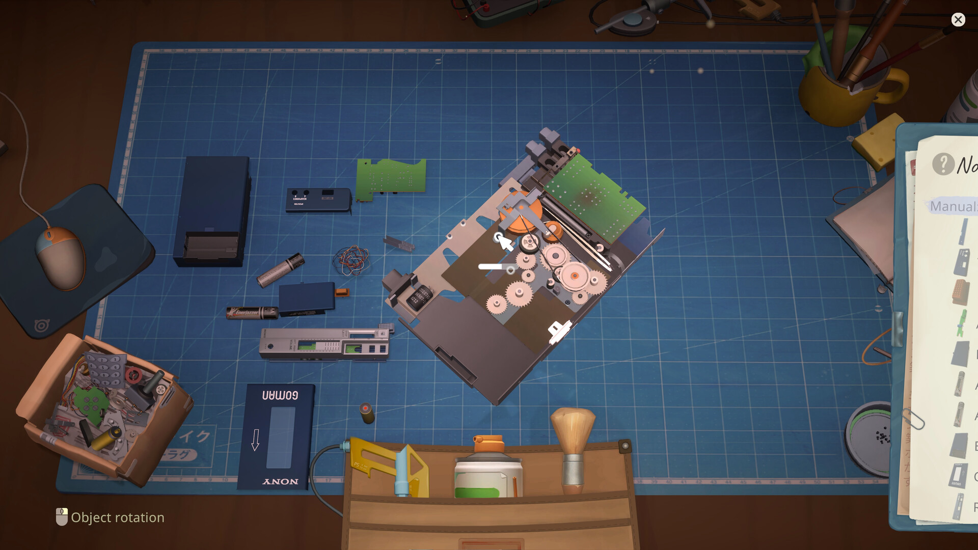ReStory: Chill Electronics Repair - A PS3 that's been taken apart