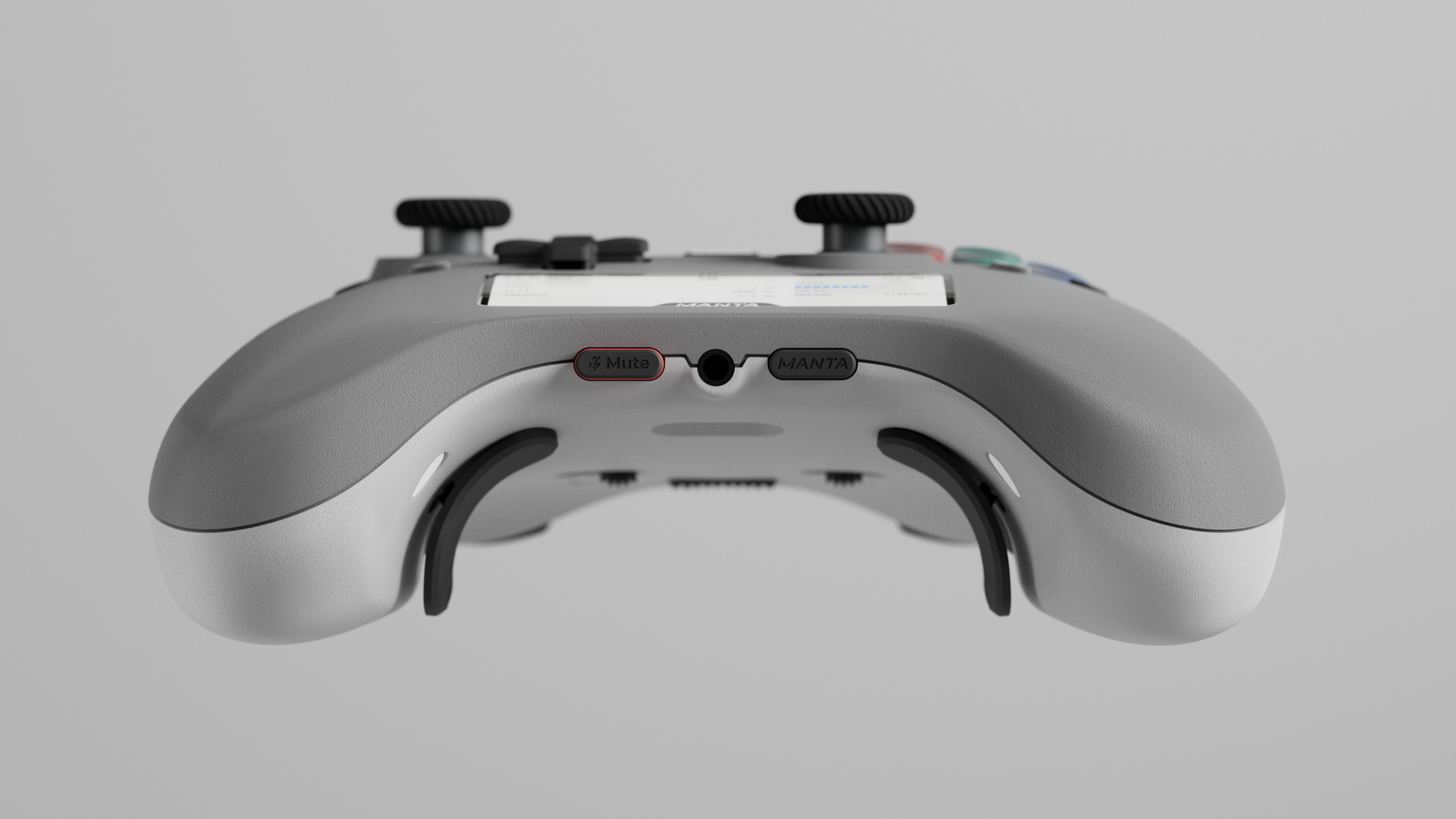 Genki's new controller about to go live on Kickstarter with a screen in the middle.