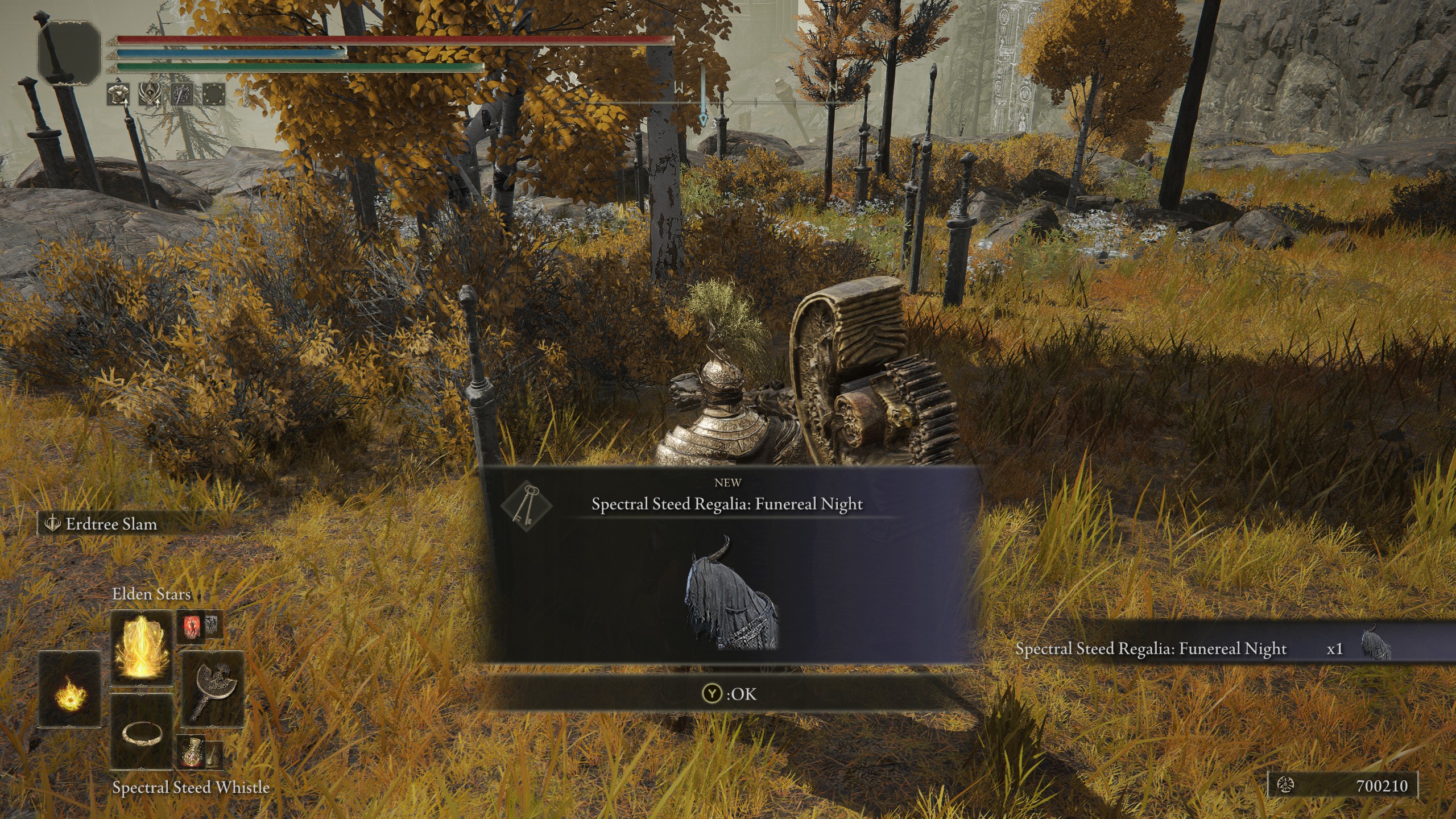 Elden Ring Tarnished Edition - Funereal Steed