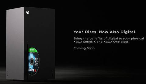 Xbox announces disc-to-digital feature that lets you digitise physical Xbox One and Series X games