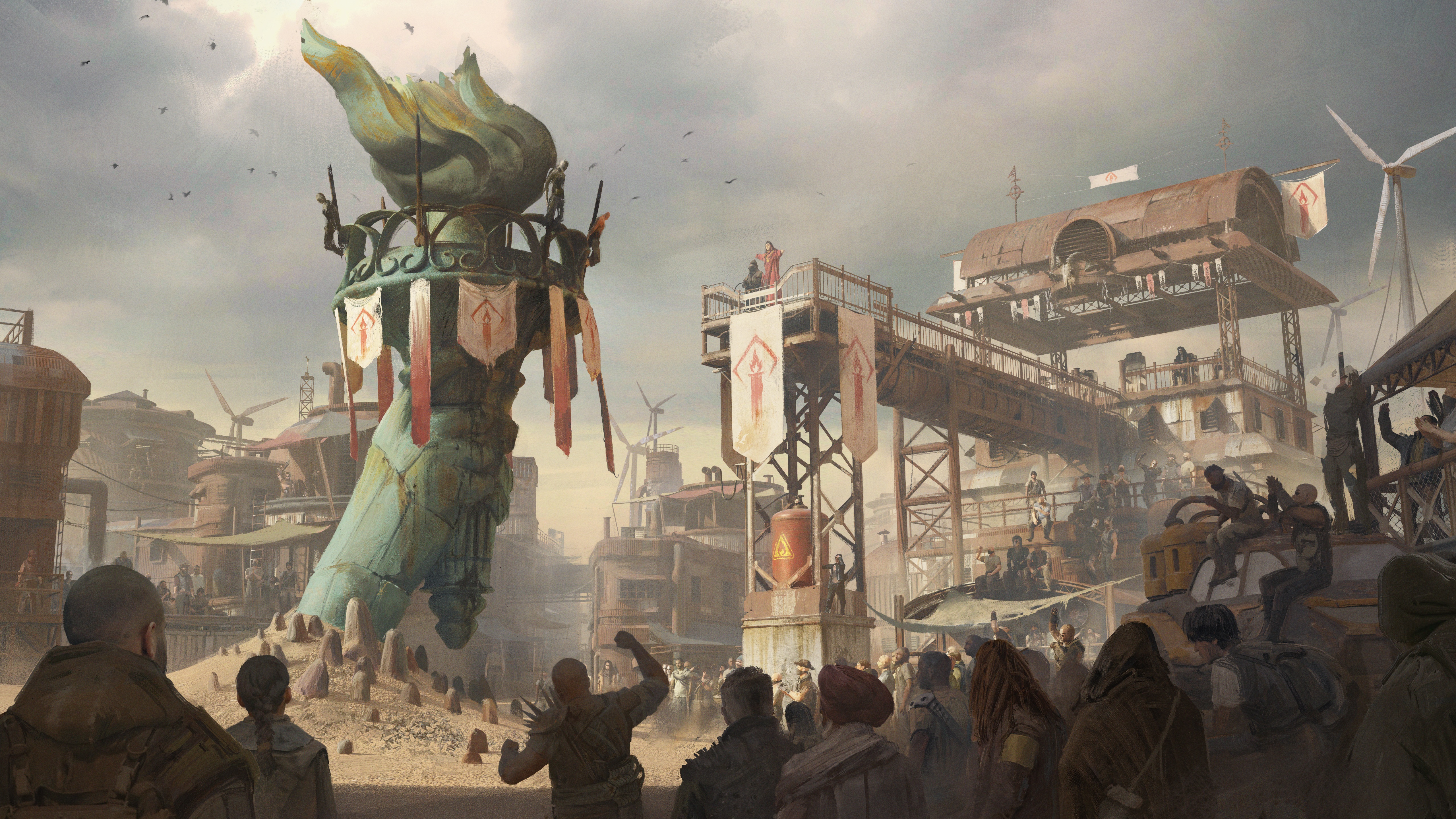 Afterworld concept art