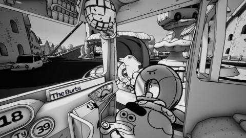 Double Fine’s releasing its next game, Thank You Bus Driver, just months after splitting from Xbox