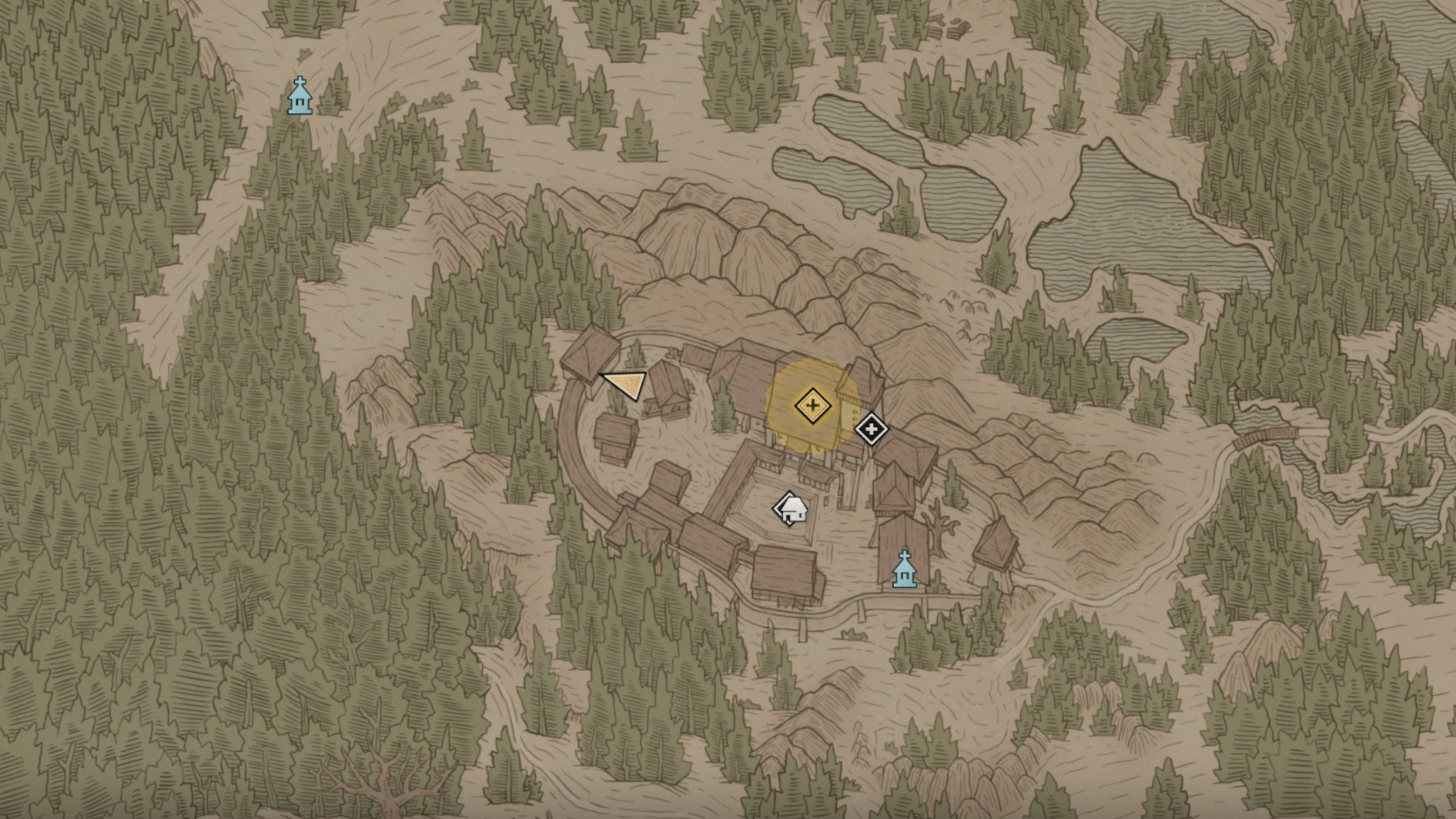 Blood of Dawnwalker Echoes of Silenced Bells - Tibia location