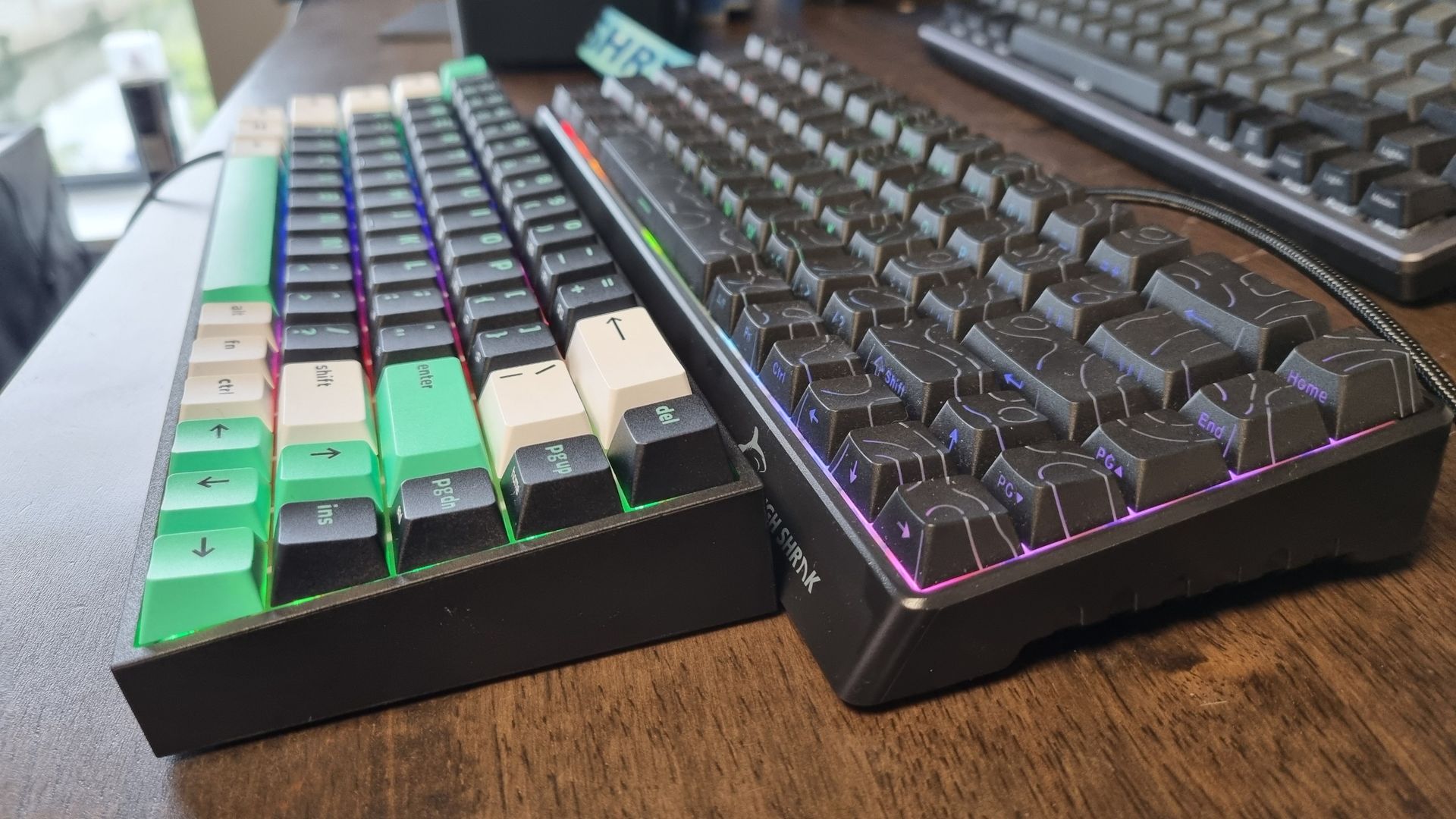 The lanyard strap attachment of the Gamakay x NaughShark NS68