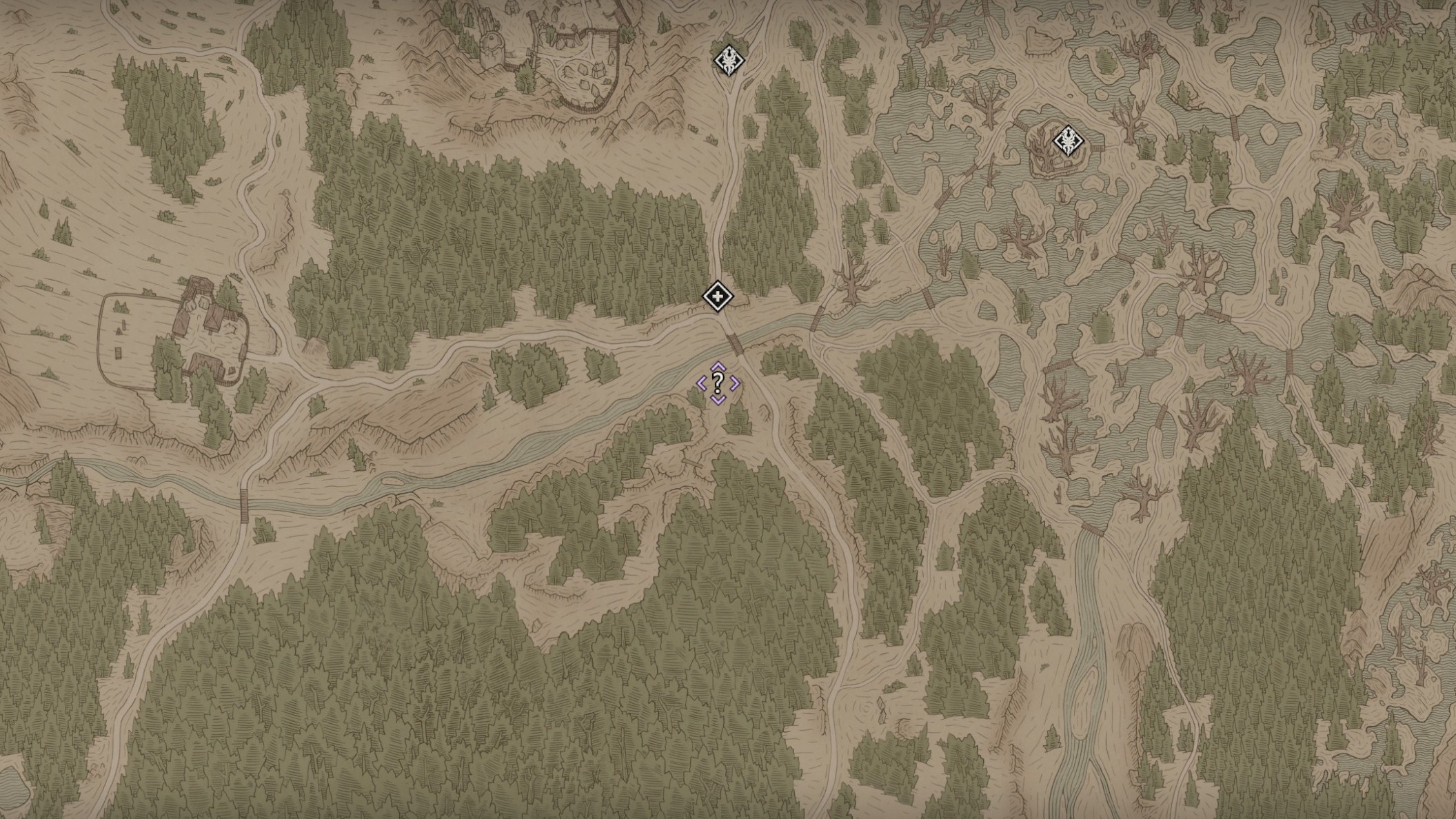 Blood of Dawnwalker Letters to Lunka - Second Sanzhani quest location