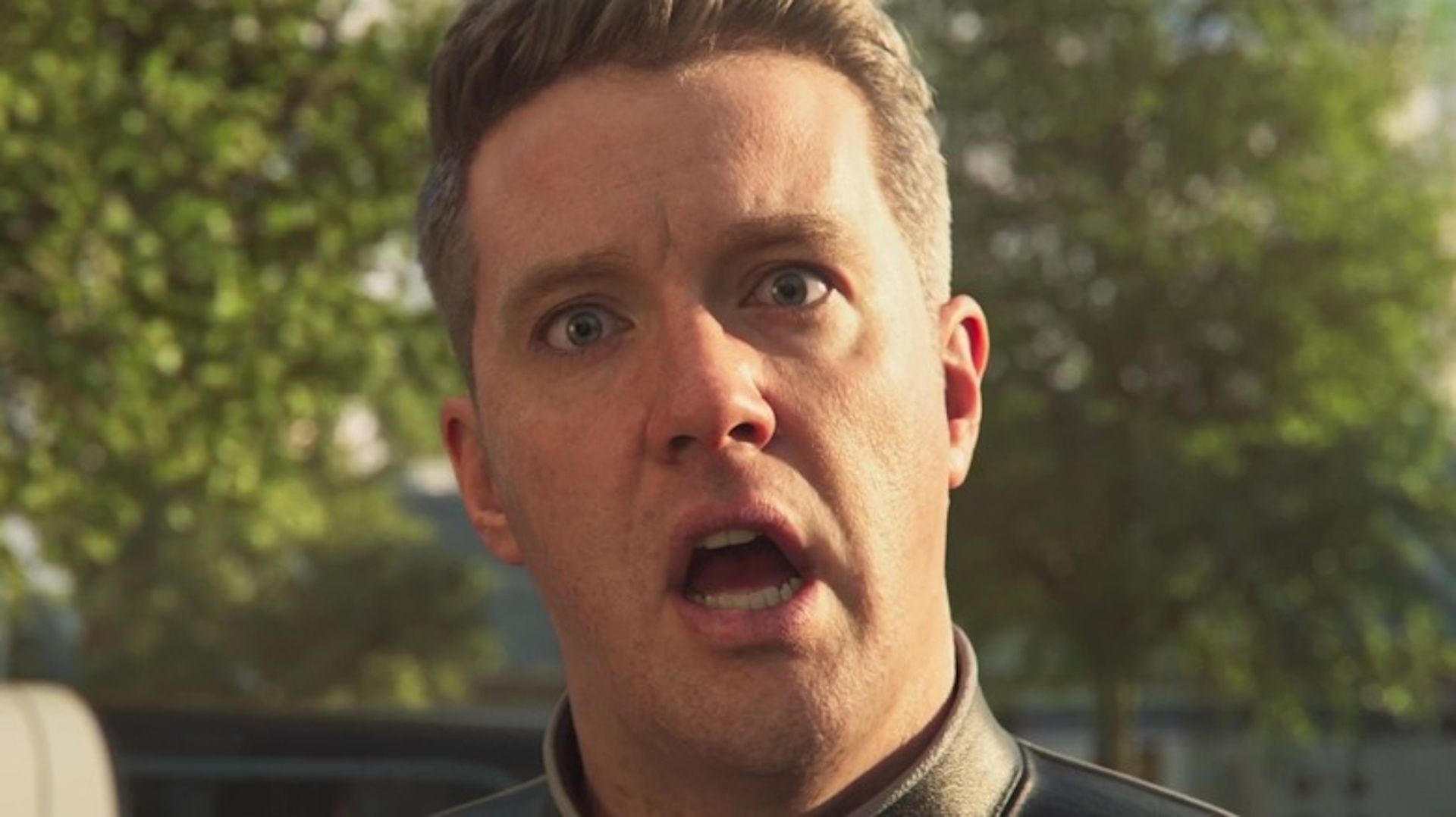 Helldivers guy is shocked and unhappy