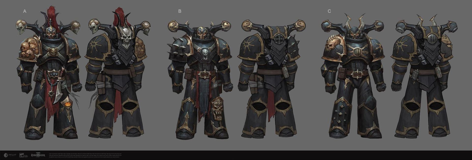 Processional of the Damned concept art