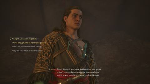 Should you spare Xanthe in The Blood of Dawnwalker?