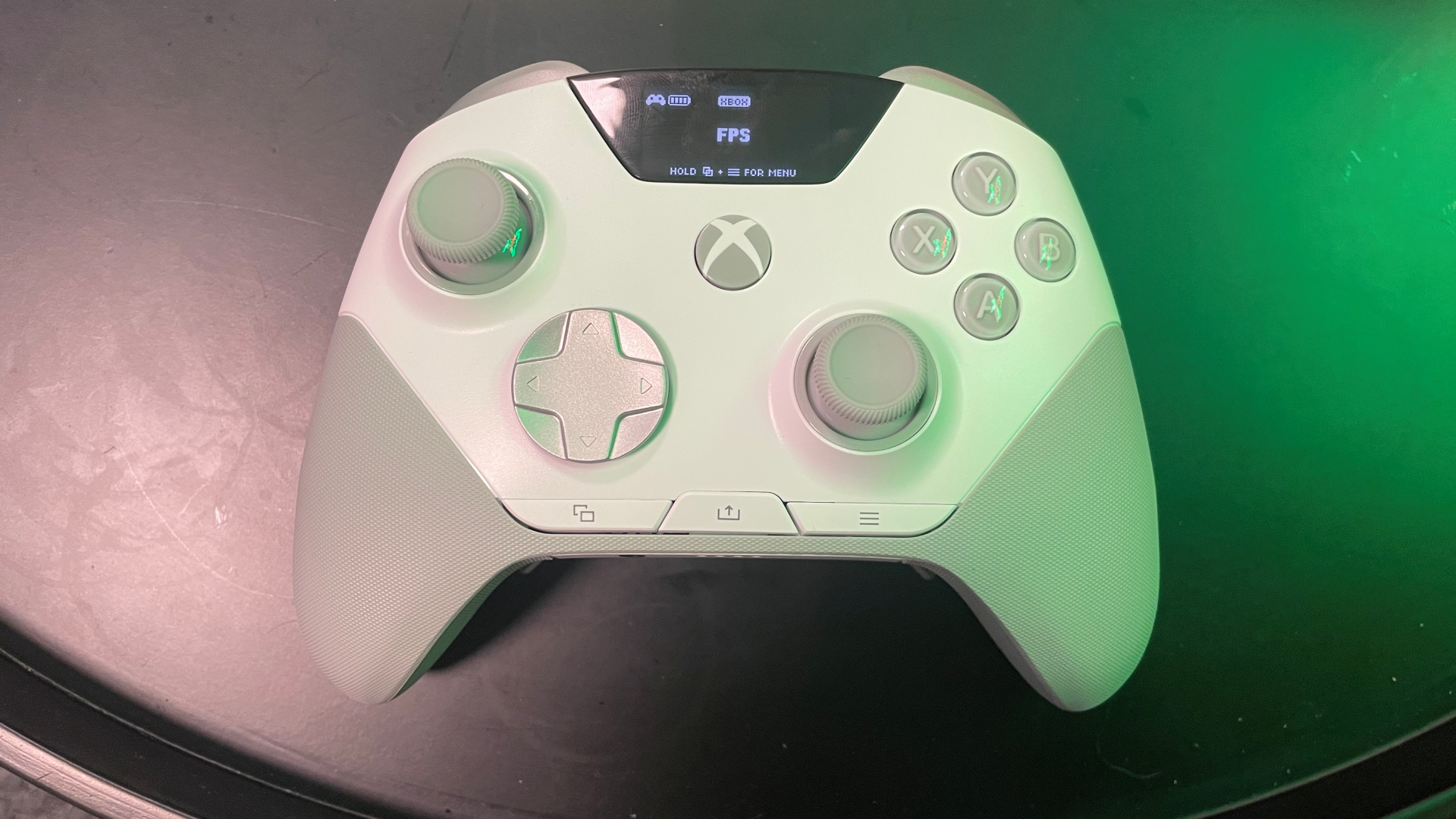 A SteelSeries Aeon Pro controller.