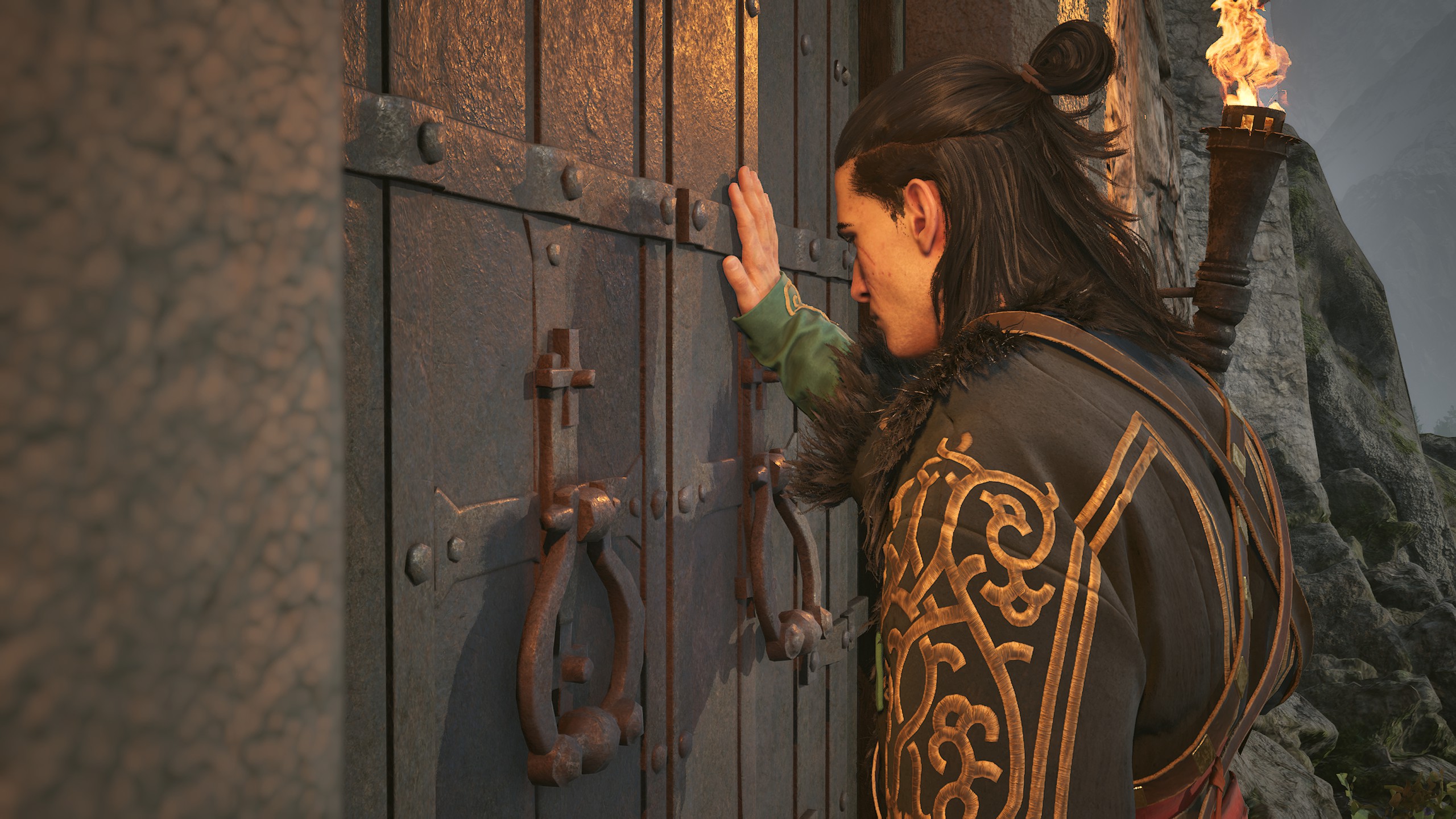Blood of Dawnwalker endings - Coen by a door
