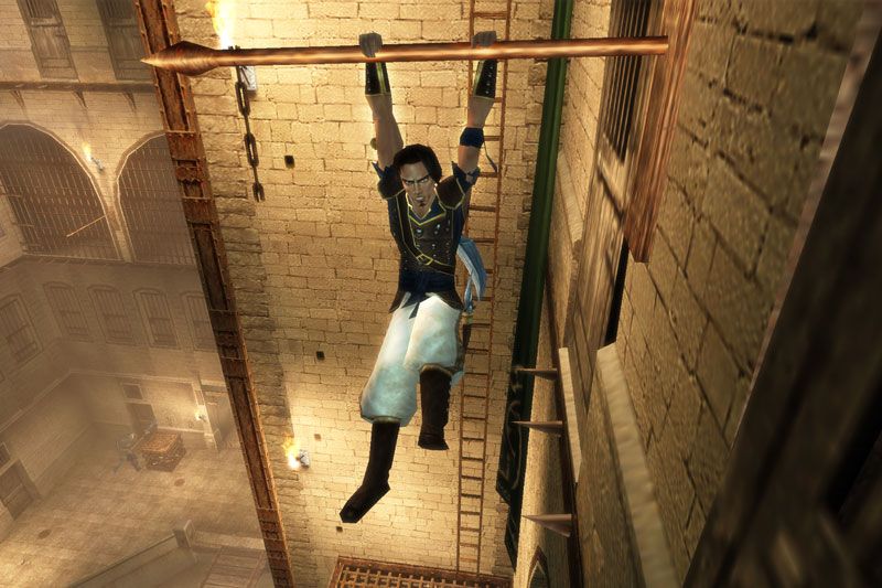 Prince of Persia: Sands of Time prince swinging