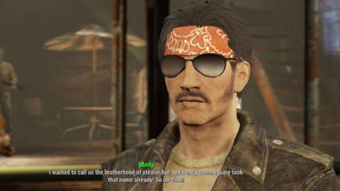 A new Fallout 4 mod adds an entire town, but more importantly, it lets you join a gang