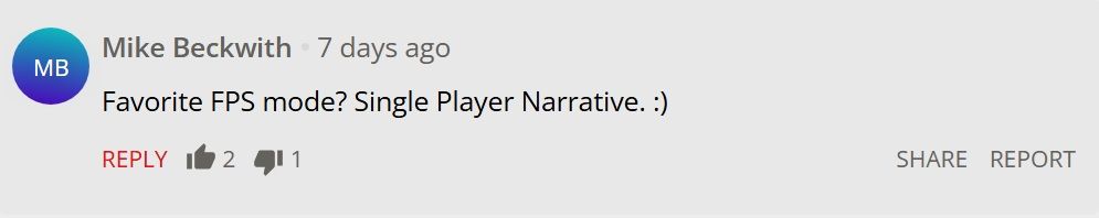 FOV 90 comments