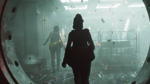 Grand Theft Auto 6 launch trailer suddenly drops, showing a saucy shower scene, a tense police chase, and high-flying heists