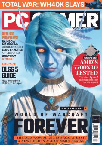 PC Gamer magazine’s new issue is on sale now: World of Warcraft: Forever