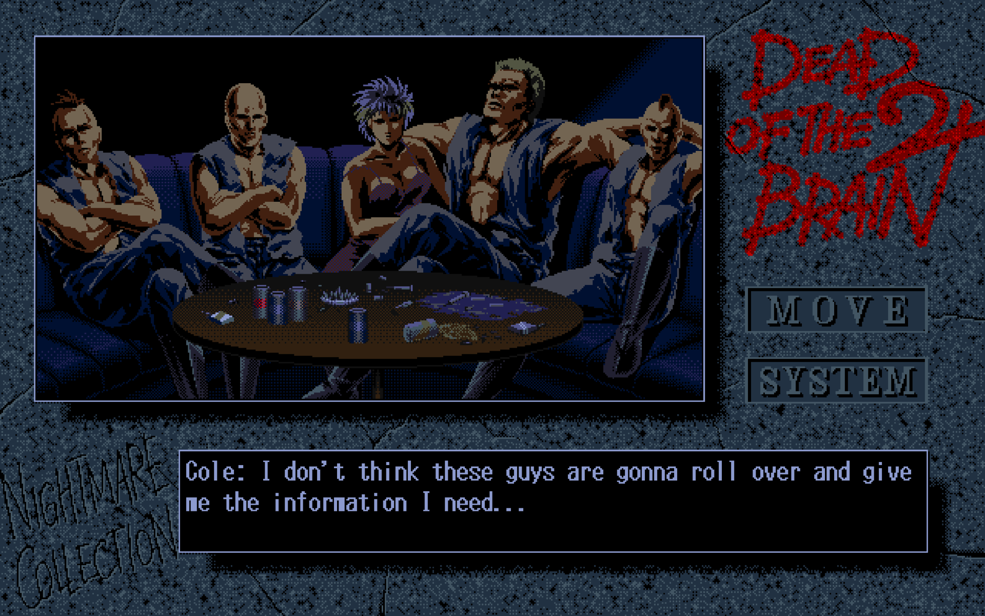 PC-98 horror game Dead of the Brain 2