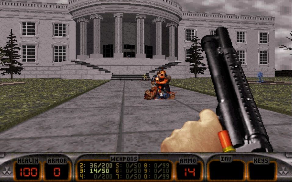 Duke Nukem at the White House