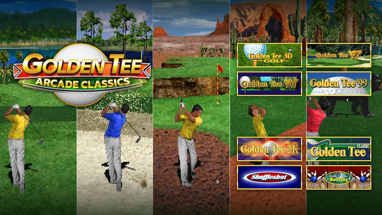 Golden Tee Arcade Classics collection