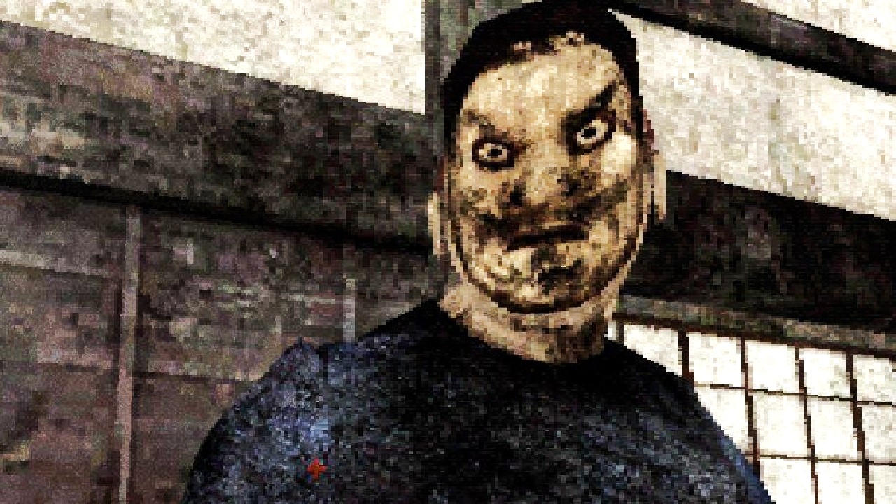 Close up of priest character in Labyrinth of the Demon King and his angry face mask.